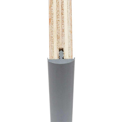 Double Lipped T-Trim Dark Grey 50m Roll