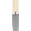 Double Lipped T-Trim Mid Grey 50m Roll