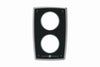 VETUS Aluminium extension panel for two gauges
