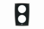 VETUS Aluminium extension panel for two gauges