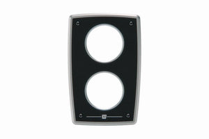 VETUS Aluminium extension panel for two gauges