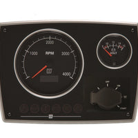 VETUS Stylish aluminium engine panel, 12V, (0-4,000rpm)
