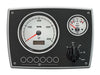 VETUS Stylish aluminium engine panel, with white gauges, 12V, (0-4,000rpm).