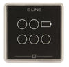 VETUS Aluminium electric propulsion V-CAN panel monitoring, black