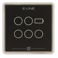 VETUS Aluminium electric propulsion V-CAN panel monitoring, black