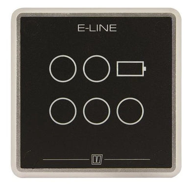 VETUS Aluminium electric propulsion V-CAN panel monitoring, black