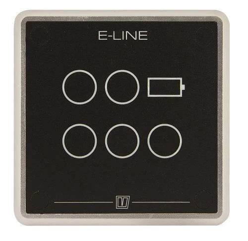 VETUS Aluminium electric propulsion V-CAN panel monitoring, black