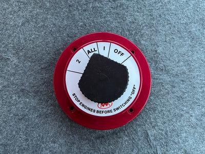 AAA  Compact Battery Isolator Switch 3 POSITION  12V  SURFACE MOUNTED