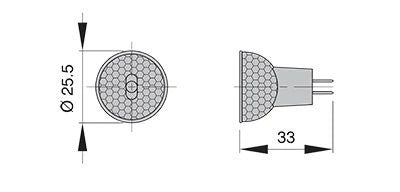 VETUS Halogen bulb MR8