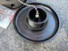 DECK FILLER ASSY 1 1/2" HOSE BLACK NYLON FUEL,GAS,DIESEL,PETROL,WASTE,WATER  DUAL LABELS