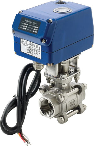 VETUS motorized ball valve, 1/2” internal thread, 12V