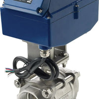 VETUS motorized ball valve, 2" internal thread, 24V