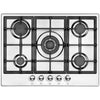 Focal Point Stainless Steel LPG Hob with 5 Burners (70cm)