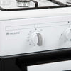Single Cavity Gas Cooker with 4 Burner Hob (50cm / White / 48L)
