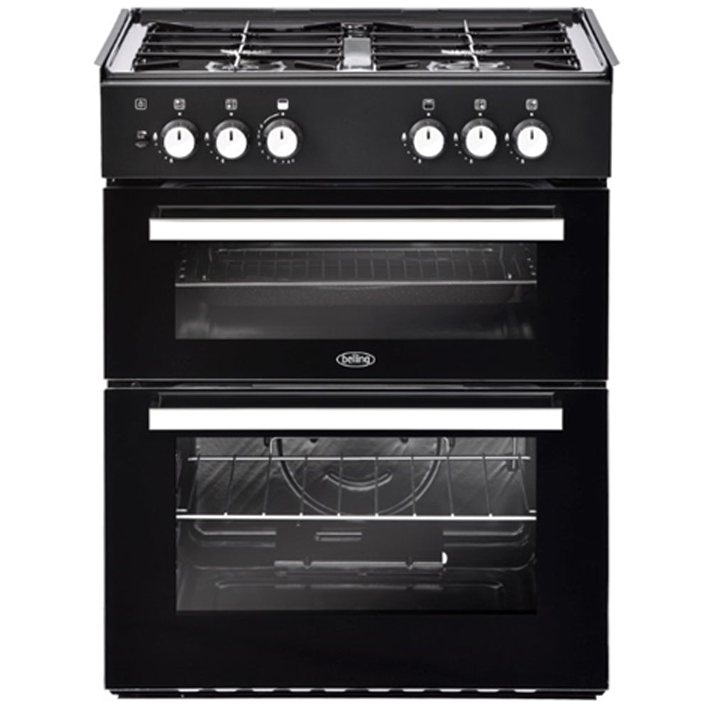 Belling LPG Cooker with 4 Burner Hob in Black (602DITC)