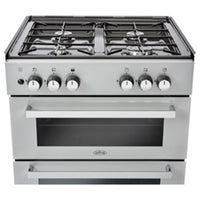 Belling LPG Cooker with 4 Burner Hob in Silver (602DITC)