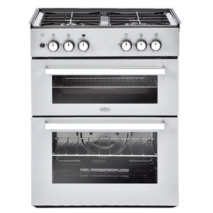 Belling LPG Cooker with 4 Burner Hob in Silver (602DITC)