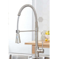 AG Tirare Kitchen Tap in Brushed Nickel