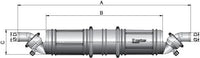 VETUS Rotatable waterlock/muffler type NLP350 (NLP350)