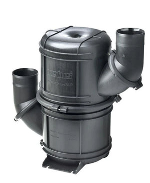 VETUS HD waterlock / muffler type NLP, 90mm, 10 litres, black