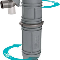 VETUS muffler/gooseneck type NLPG, 40mm hose connections