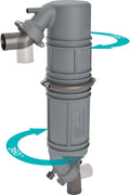 VETUS muffler/gooseneck type NLPG, 40mm hose connections