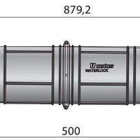 VETUS Rotatable waterlock/muffler type NLPH75 (NLPH75)