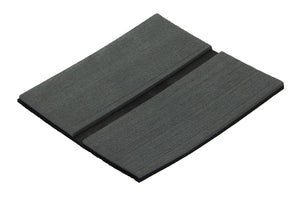 Vetus non skid deck black teak grooved