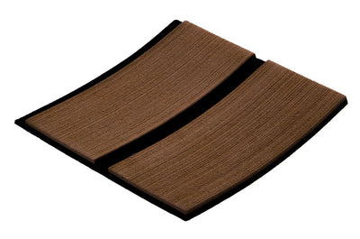 Vetus non skid deck natural teak grooved