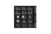 VETUS Set name plates np12 for