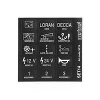 VETUS Set name plates