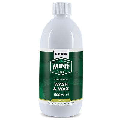 Oxford Mint Narrowboat Wash N Wax (500ml)