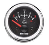 VETUS oil pressure gauge, black, 12V, cut-out size 52mm (OIL12B)