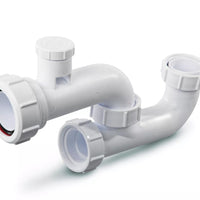 Osma V Joint 40mm Bath Trap Anti Syphon