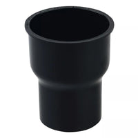 Osma Roundline Connector Cast Iron Pipe Black 68mm