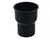 Osma Roundline Connector Cast Iron Pipe Black 68mm