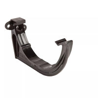 Osma Roundline Gutter Fascia Bracket Black 112mm