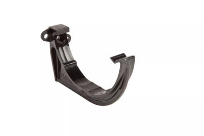Osma Roundline Gutter Fascia Bracket Black 112mm