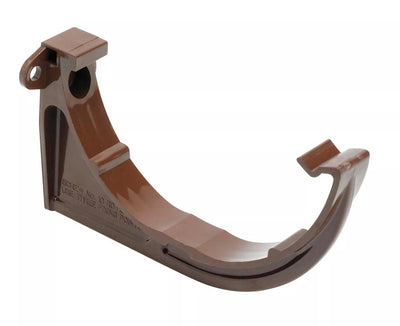 Osma Roundline Gutter Fascia Bracket Brown 112mm