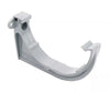 Osma Roundline Gutter Fascia Bracket Grey 112mm