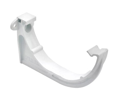 Osma Roundline Gutter Fascia Bracket White 112mm