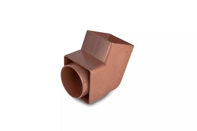 Osma Squareline Offset Bend Brown 61mm