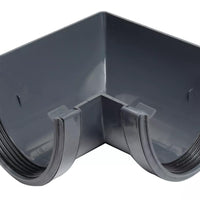 Osma Deepline Gutter Angle 90°  Anthracite Grey 113mm