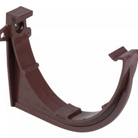 Osma Deepline Fascia Bracket Brown 113mm