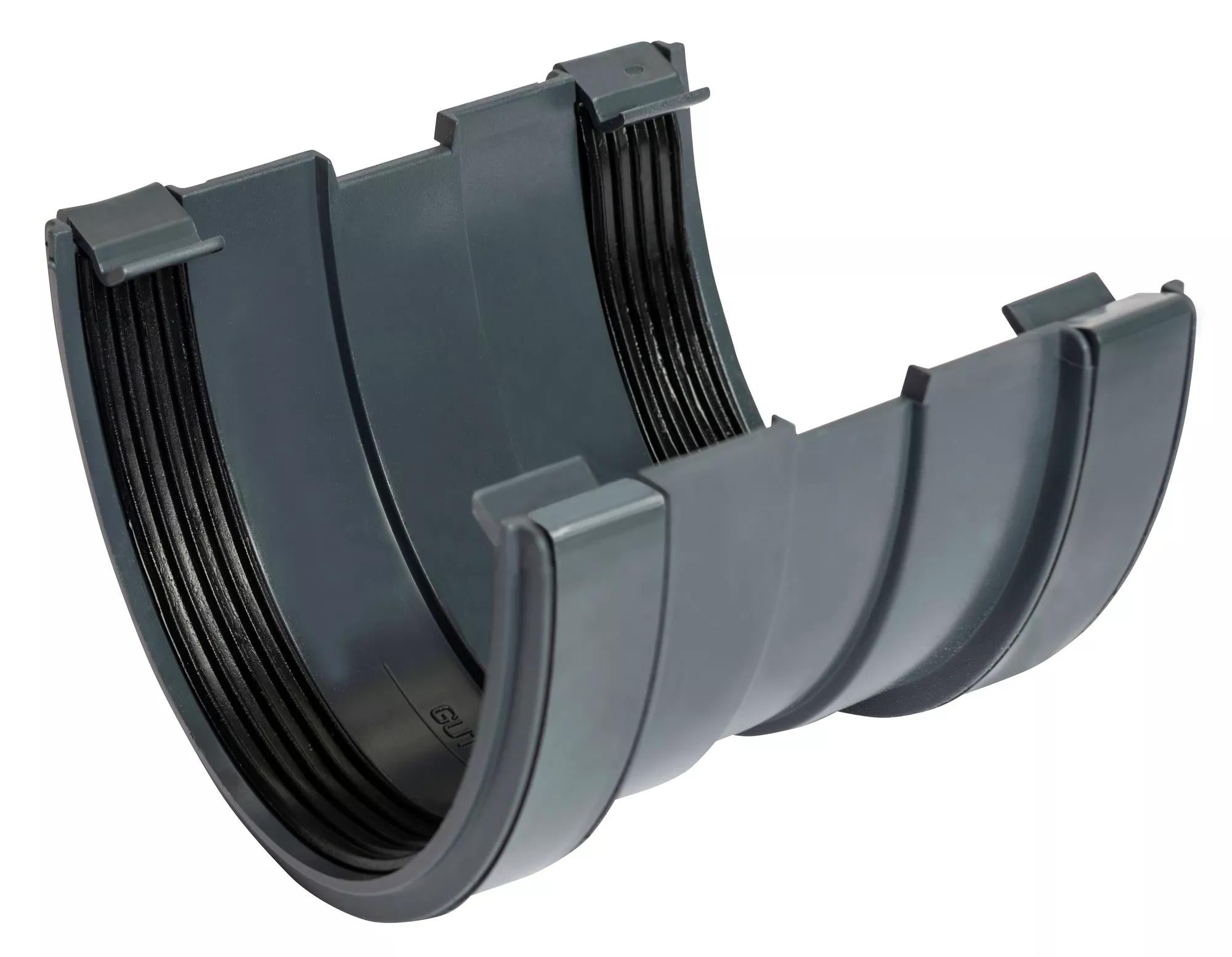 Osma Deepline Gutter Union  Anthracite Grey 113mm