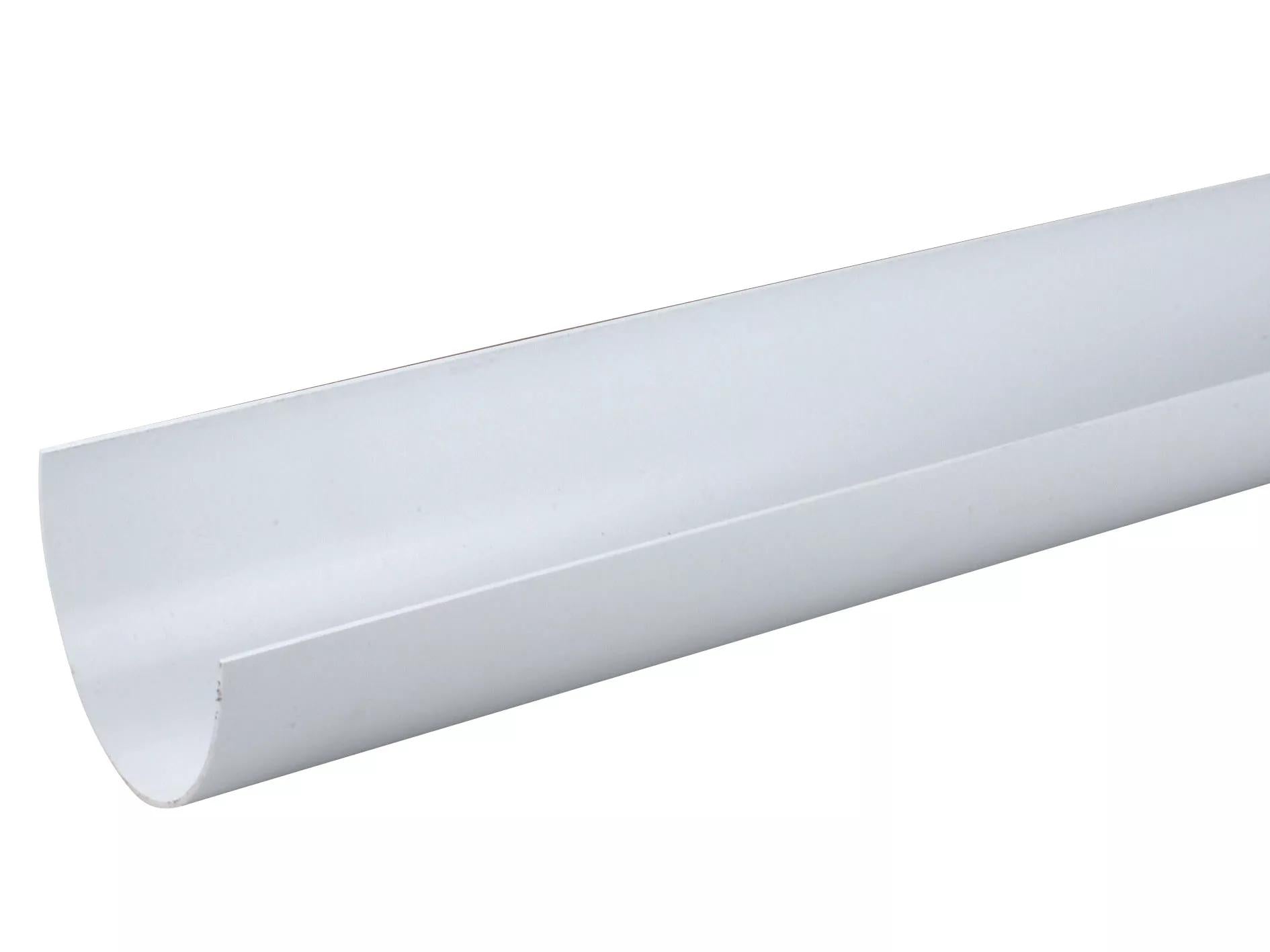 Osma Deepline 4 Metre Gutter White 113mm