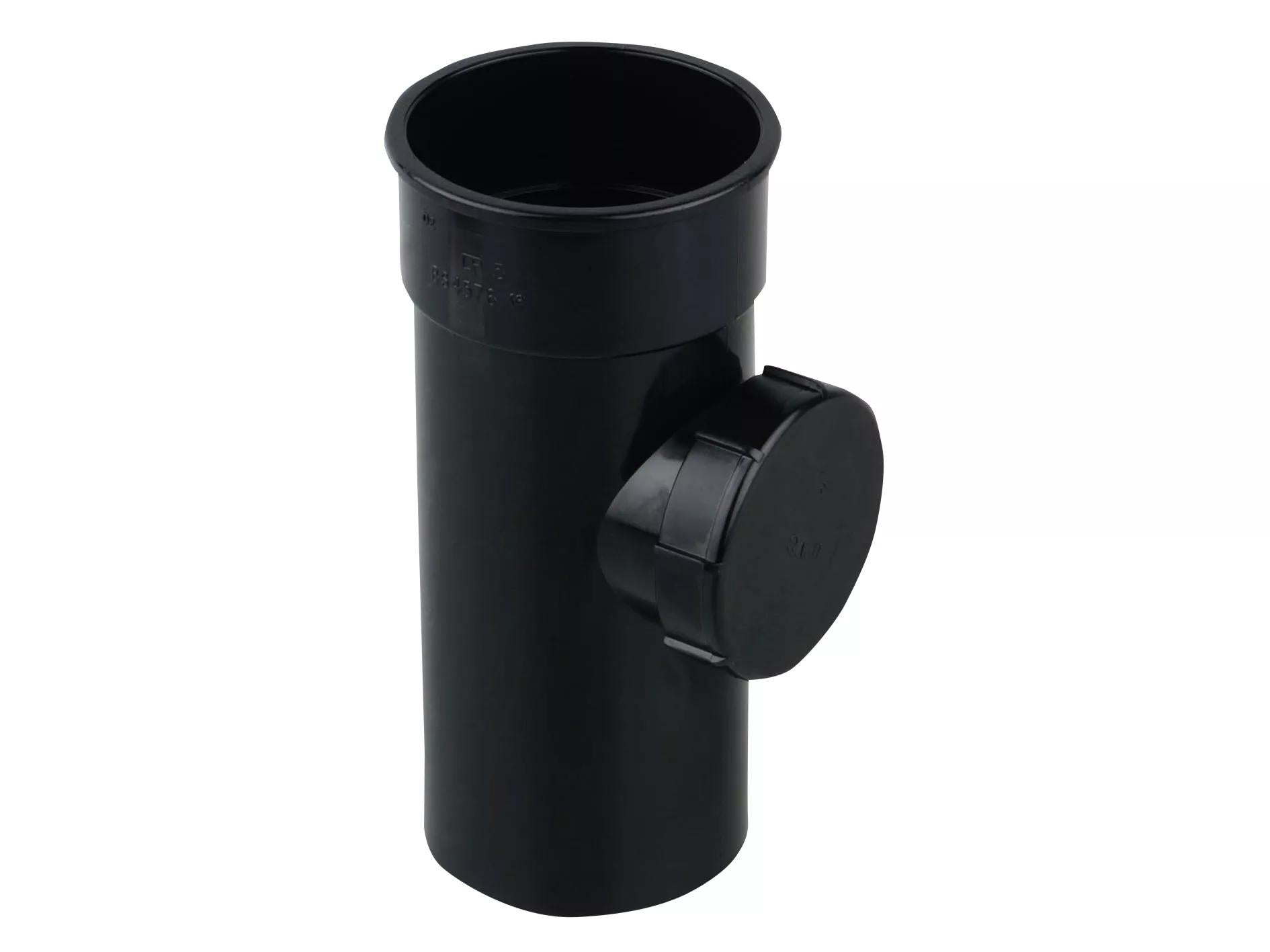 Osma Roundline Access Pipe Black 68mm