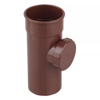 Osma Roundline Access Pipe Brown 68mm