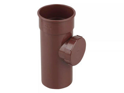 Osma Roundline Access Pipe Brown 68mm