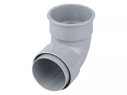 Osma Roundline Pipe Bend 87.5° Grey 68mm